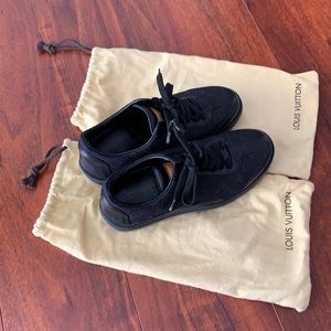 Louis Vuitton Leather Low Top Sneakers